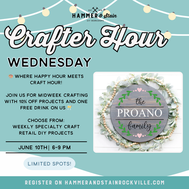06.10.2026 (6pm)- Crafter Hour