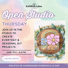 06.11.2026 (6pm)- Open Studio Thursday