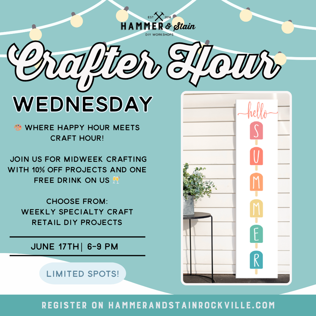 06.17.2026 (6pm) - Crafter Hour