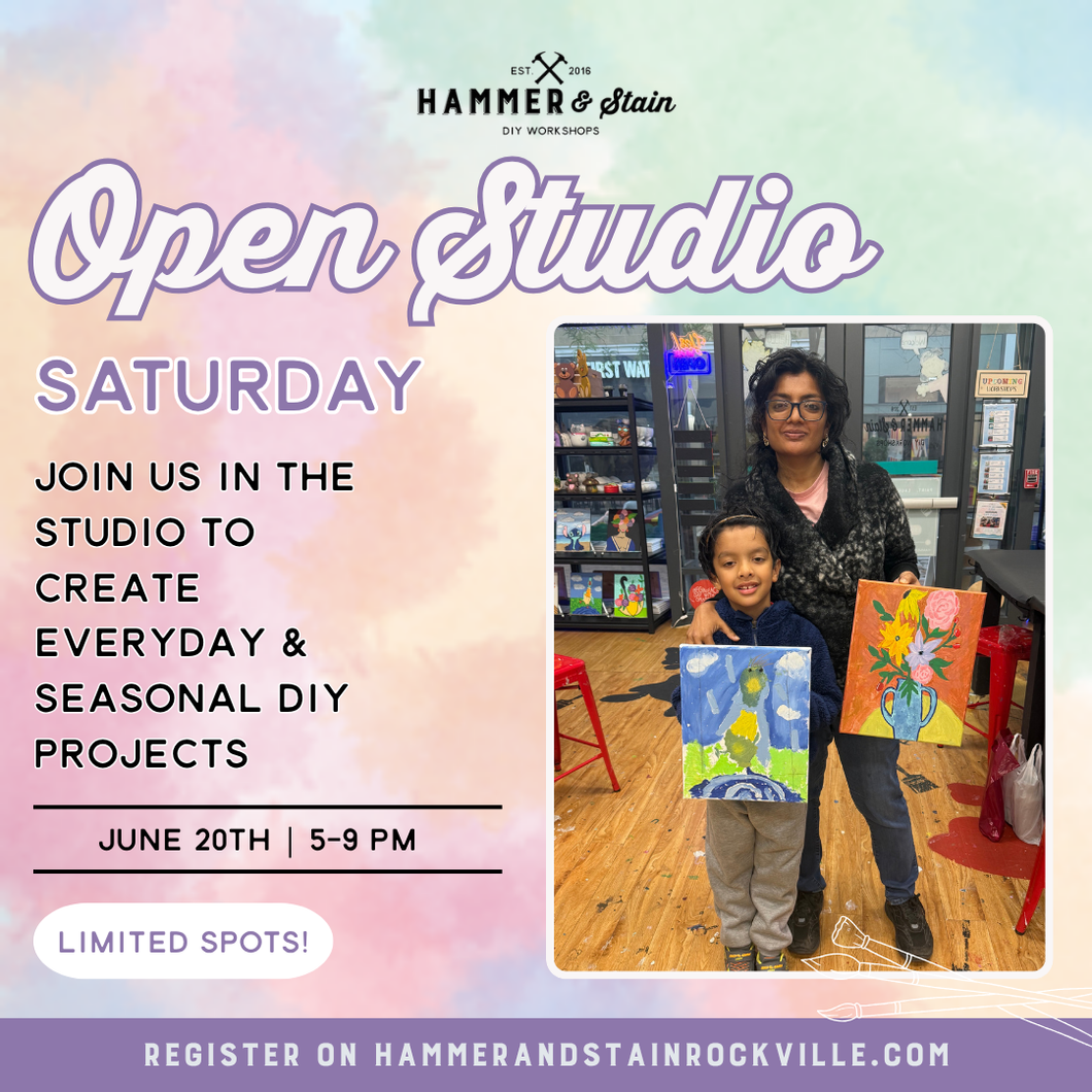 06.20.2026 (5pm)- Open Studio Saturday