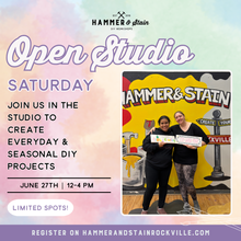 06.27.2026 (12pm)- Open Studio Saturday