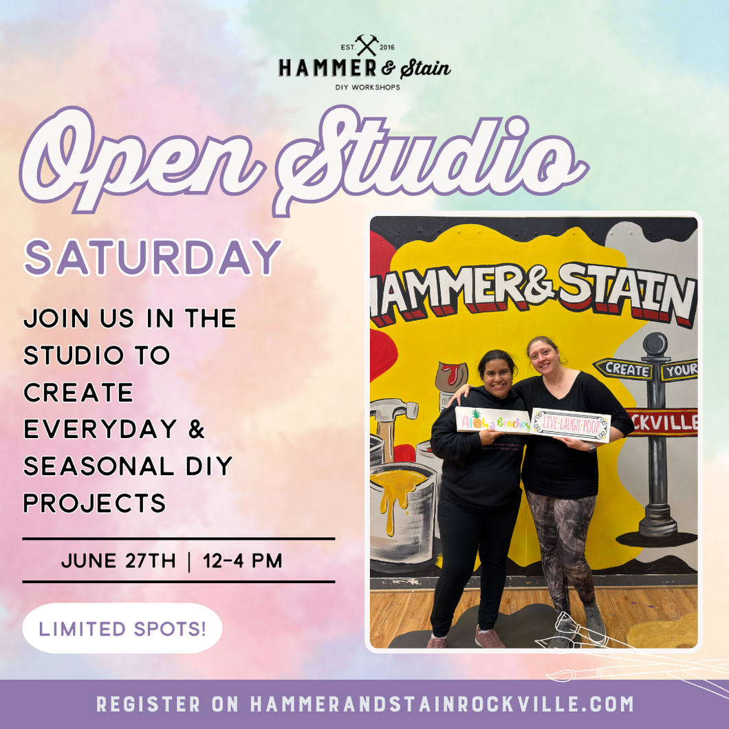06.27.2026 (12pm)- Open Studio Saturday