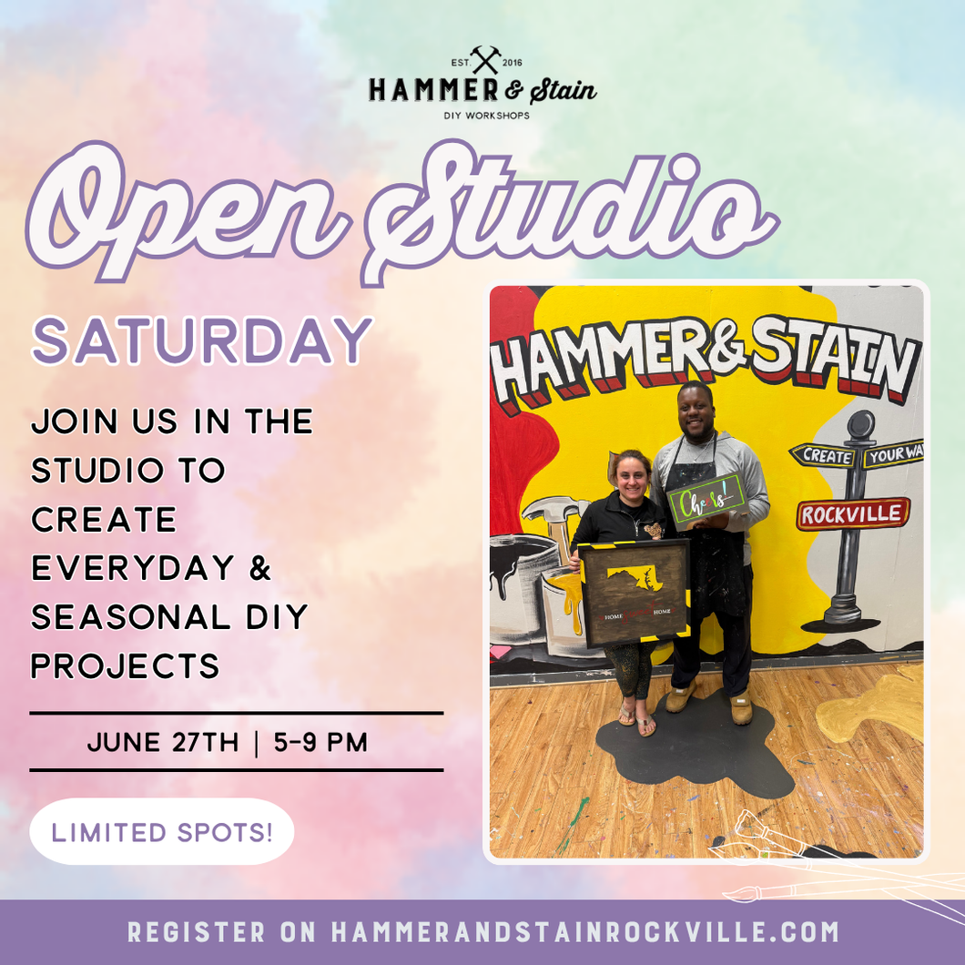 06.27.2026 (5pm)- Open Studio Saturday