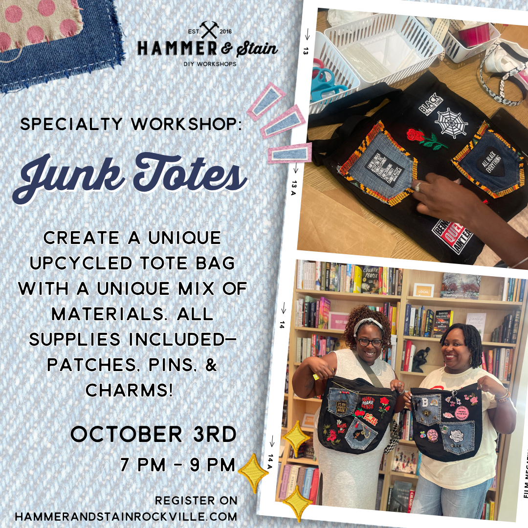 10.03.2026 (7pm)- Junk Tote Workshop
