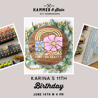 06.14.2026 (4pm)- Karina’s 11th Birthday