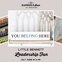 07.22.2026 (2pm)- Little Bennett Leadership Fun