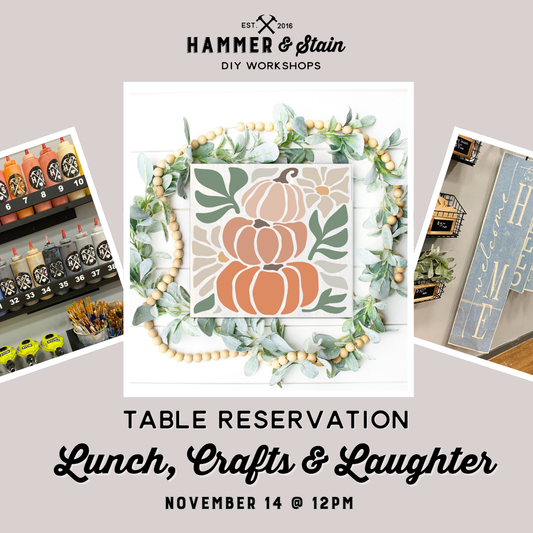 11.14.2026 (2pm) -  Lunch, Crafts & Laughter