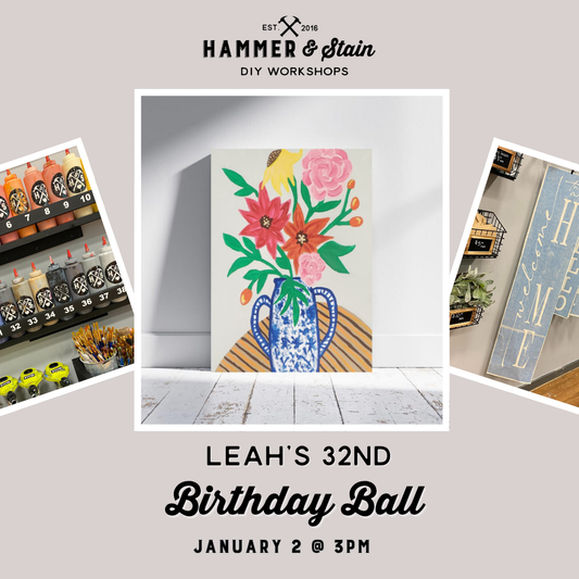 01.02.2027 (3pm)- Leah’s 32nd Birthday Ball