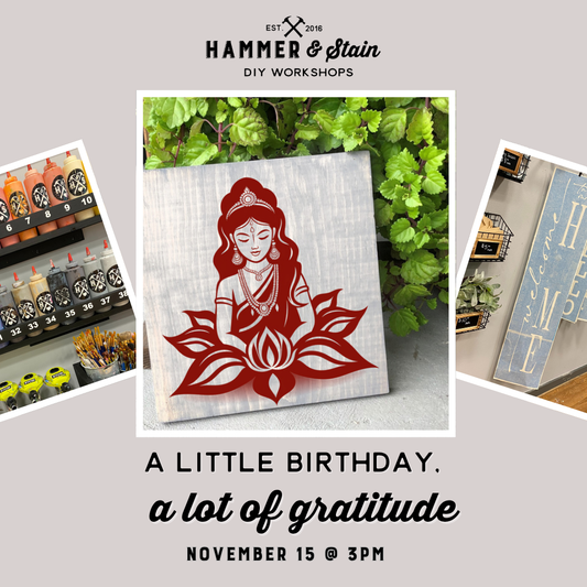 11.15.2026 (3pm)- A little birthday, a lot of gratitude