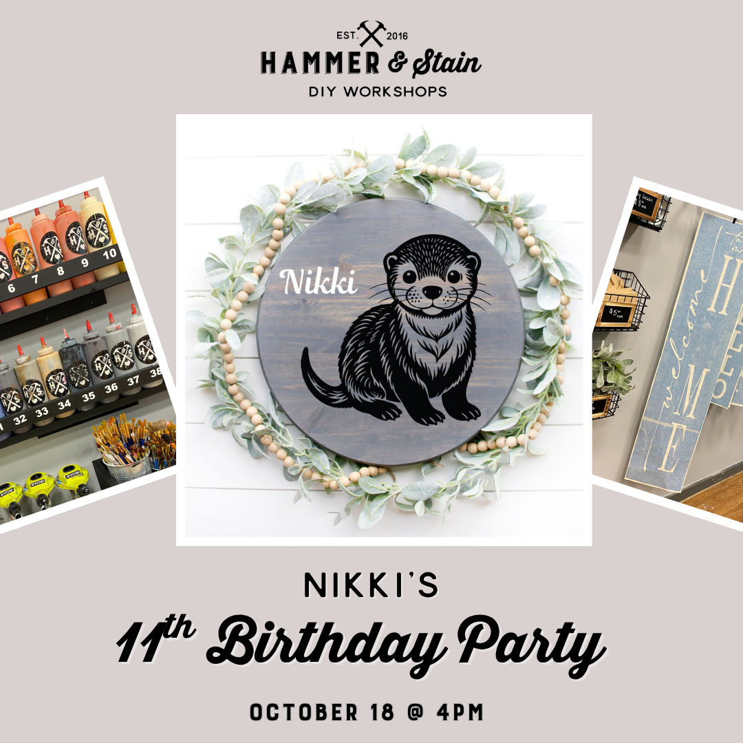 10.18.2026 (4pm)- Nikki’s 11th birthday party