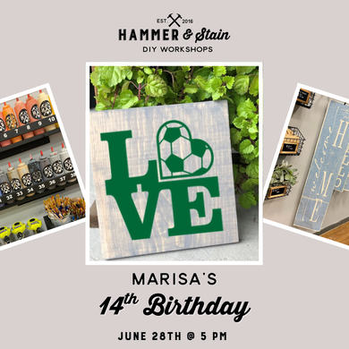 06.28.2026 (5pm)- Marisa’s 14th