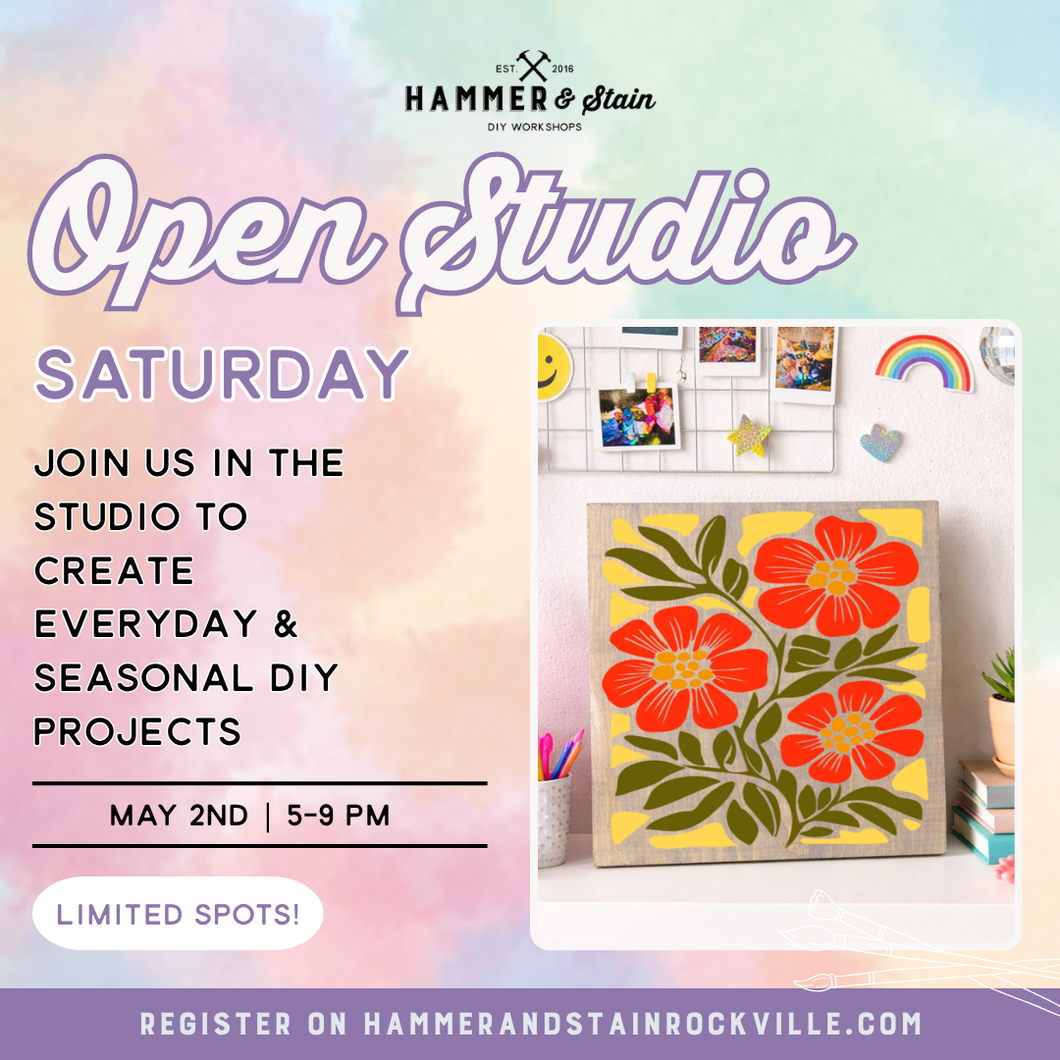 05.02.2026 (5pm)- Open Studio Saturday