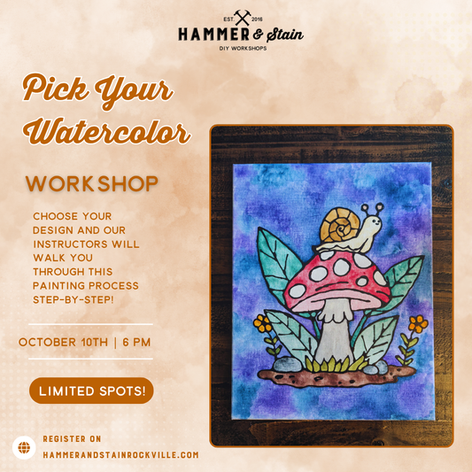 10.10.2026 (6pm)- Pick Your Watercolor