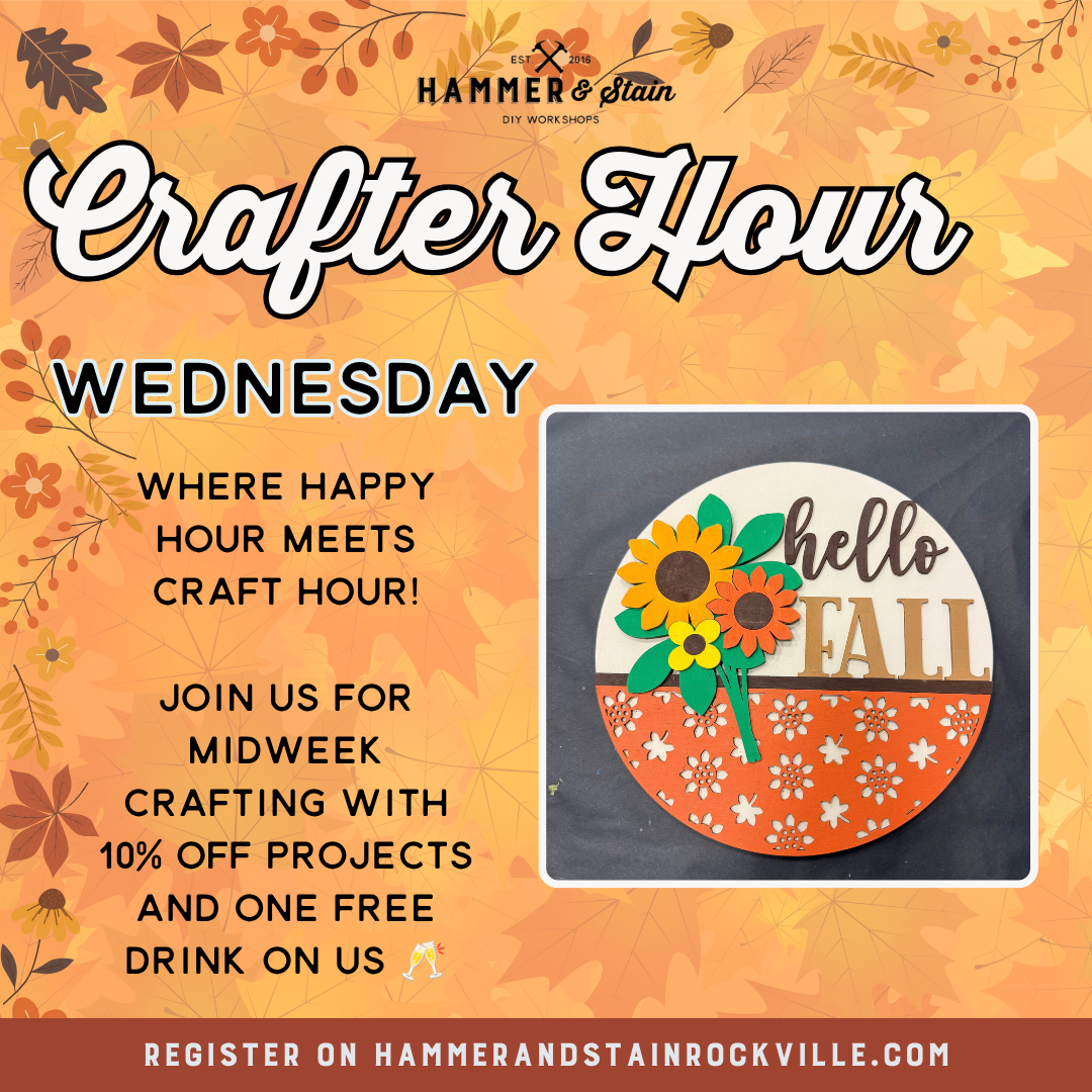 11.18.2026 (6pm)- Crafter Hour Wednesday