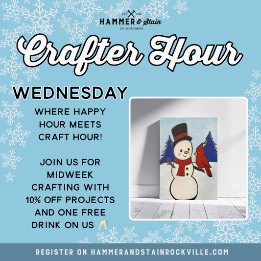 11.25.2026 (6pm)- Crafter Hour Wednesday