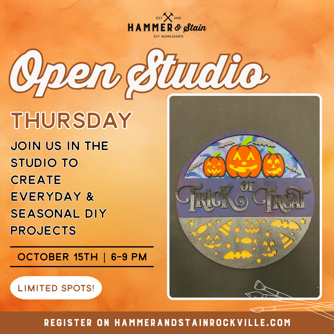 10.15.2026 (6pm)- Open Studio Thursday