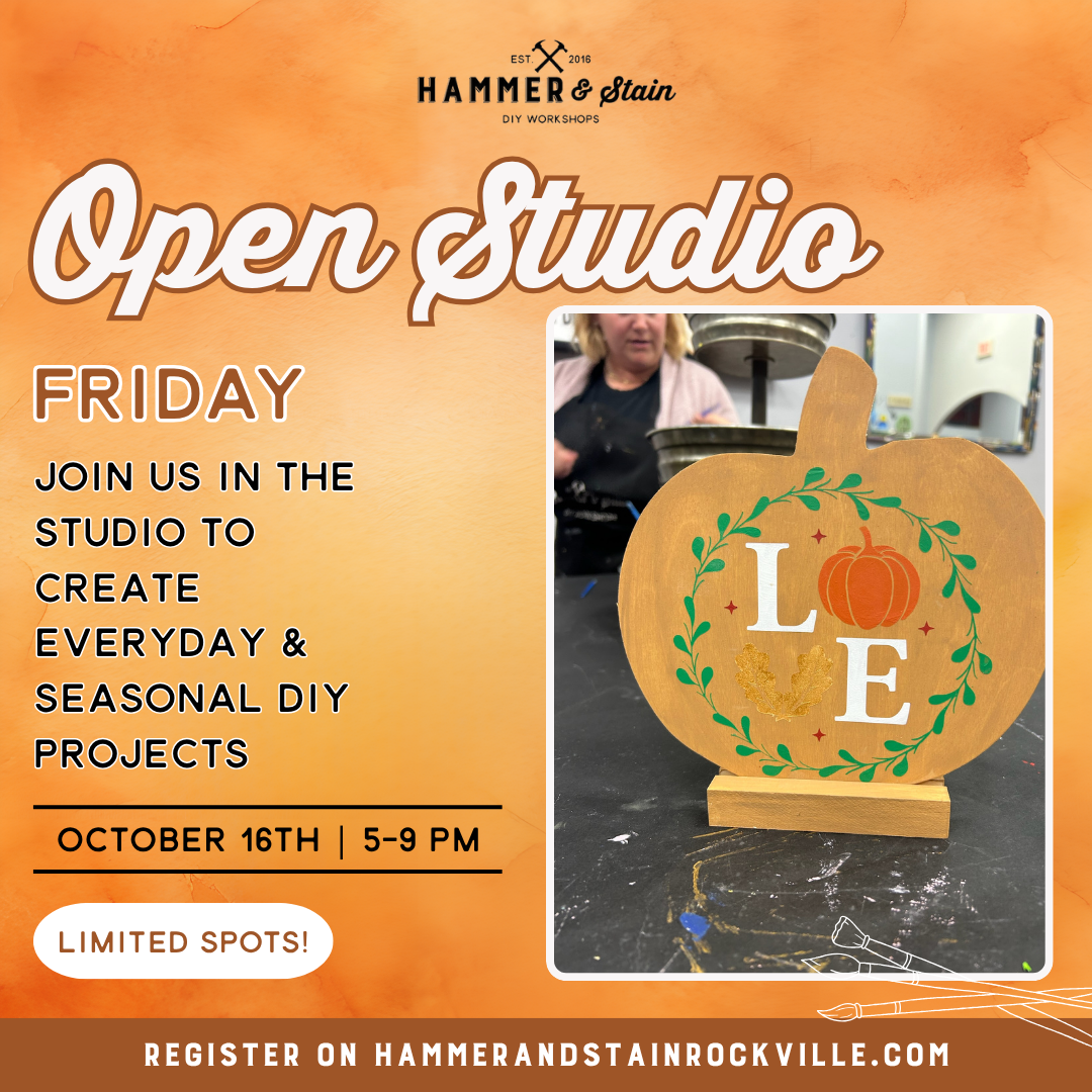 10.16.2026 (5pm)- Open Studio Friday