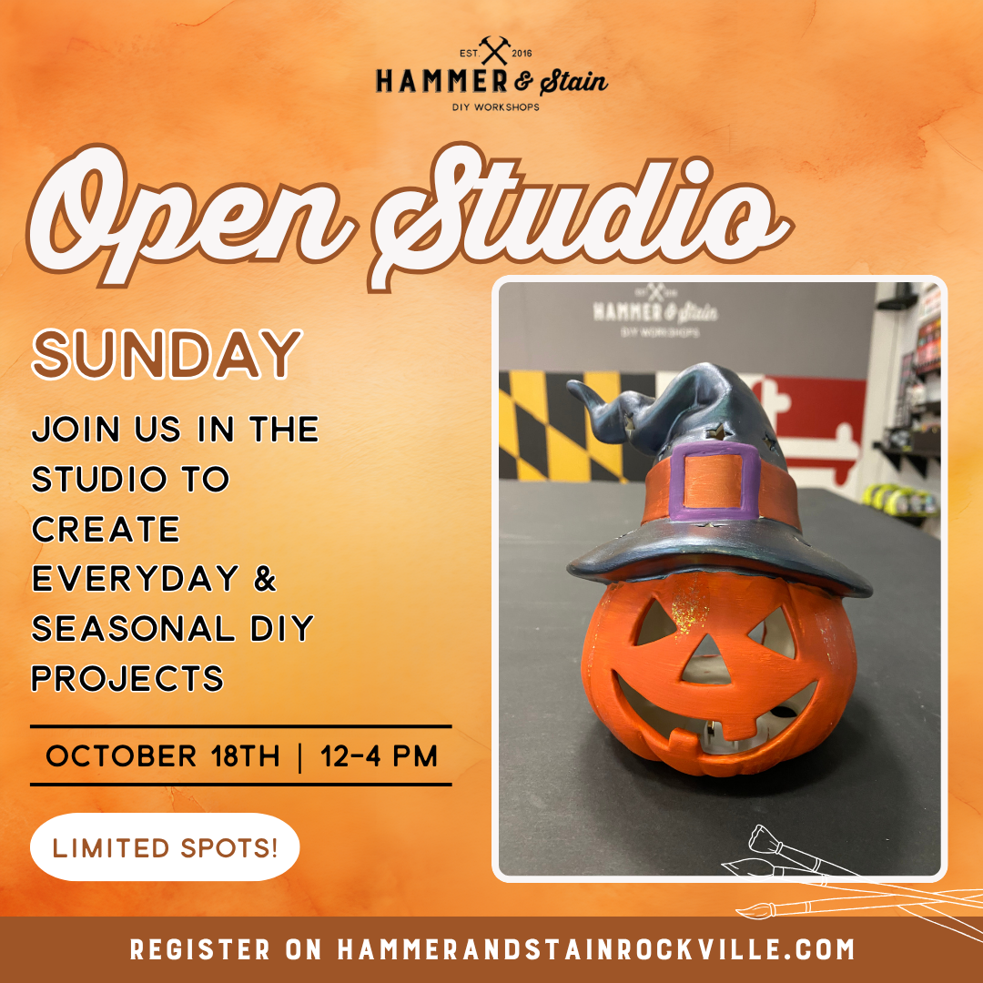 10.18.2026 (12pm)- Open Studio Sunday