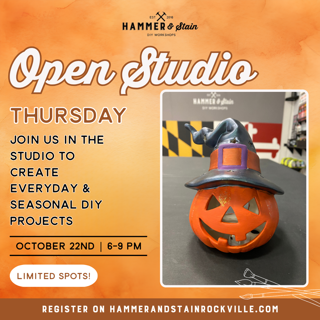 10.22.2026 (6pm)- Open Studio Thursday