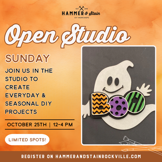 10.25.2026 (12pm)- Open Studio Sunday