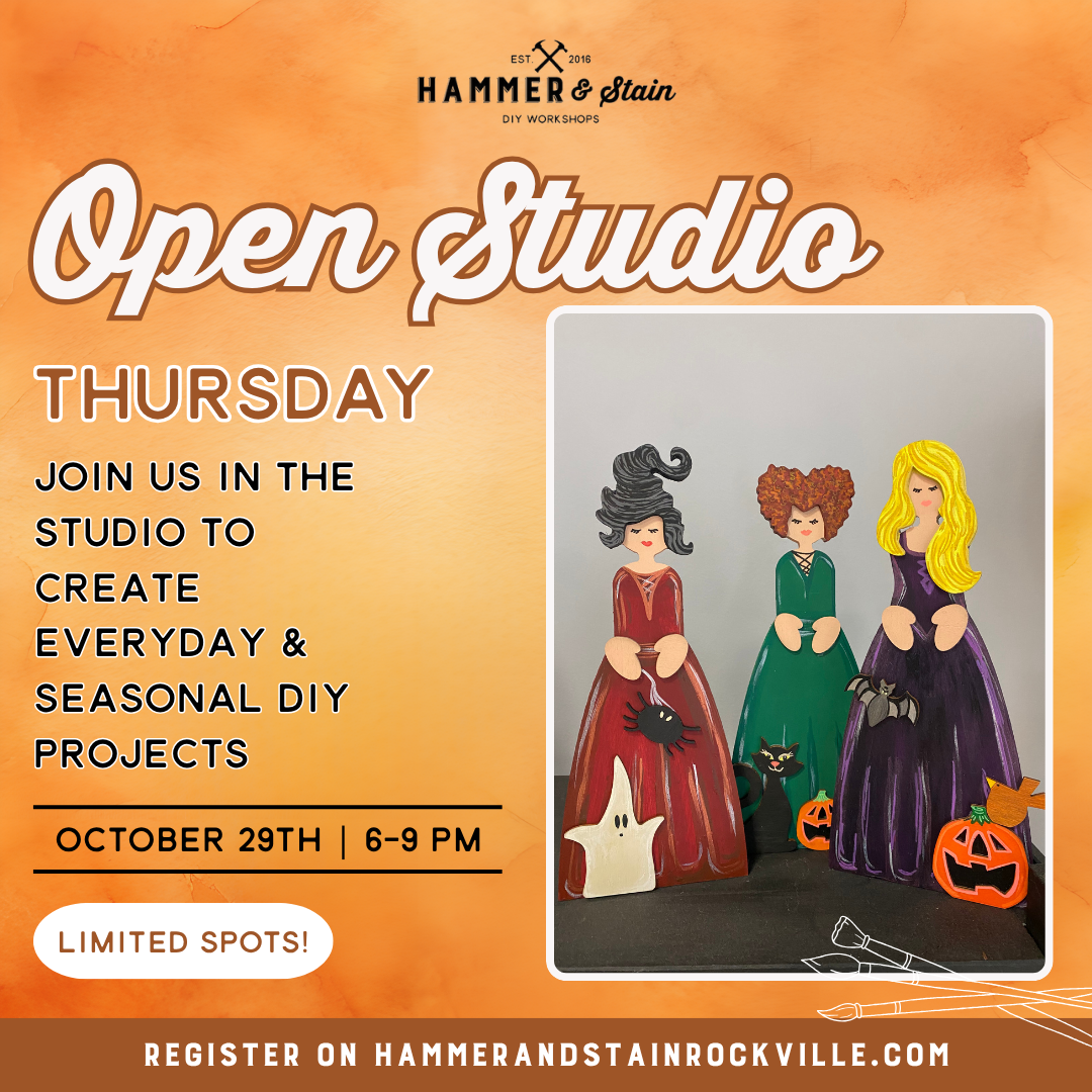 10.29.2026 (6pm)- Open Studio Thursday
