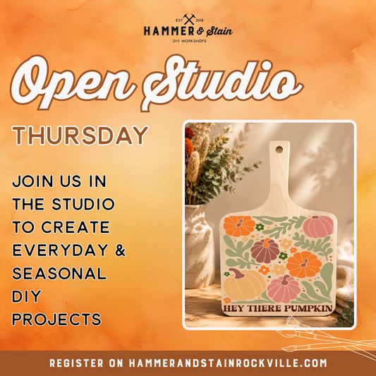 11.12.2026 (6pm)- Open Studio Thursday