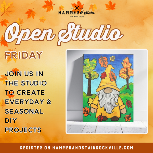 11.20.2026 (5pm)- Open Studio Friday