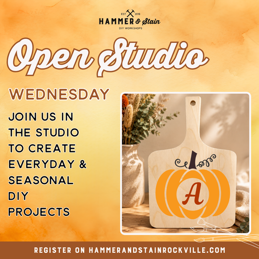 11.25.2026 (12pm - 4pm) Open Studio Wednesday