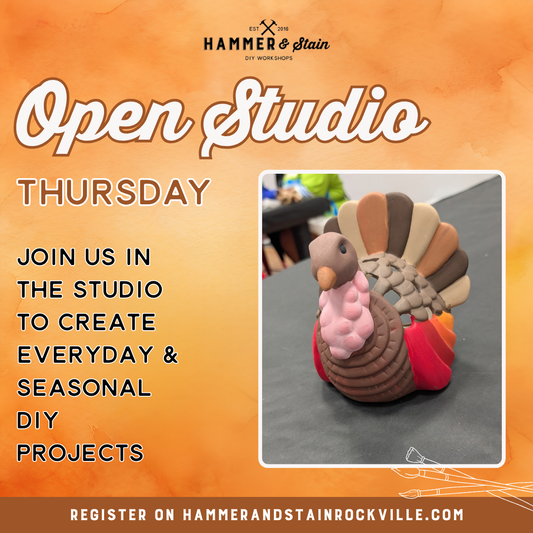 11.05.2026 (6pm)- Open Studio Thursday