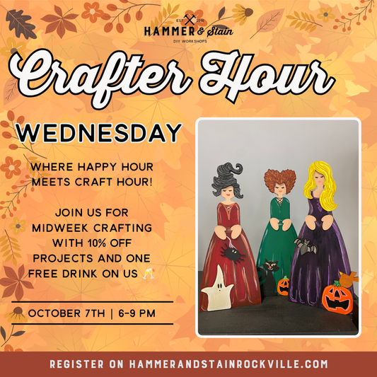 10.07.2026 (6pm)- Crafter Hour Wednesday