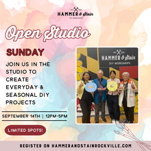 09.14.2025 (12pm)- Open Studio Sunday