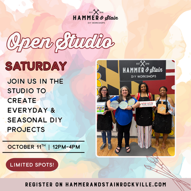10.11.2025 (12pm)- Open Studio Saturday