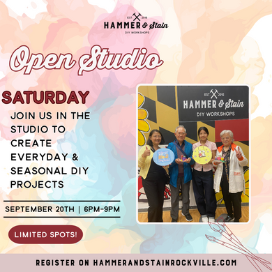 09.20.2025 (6pm)- Open Studio Saturday