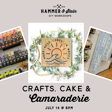 07.14.2025 (6pm)- Crafts, Cake & Camaraderie!