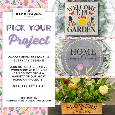 02.26.2026 (7pm)- Pick Your Project Spring Edition