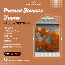 09.26.2025 (7pm)- Fall Themed Pressed Wildflower Art