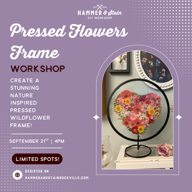 09.21.2025 (4pm) - Pressed Wildflower Frame