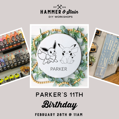 02.28.2026 (11am)- Parker's 11th Birthday!