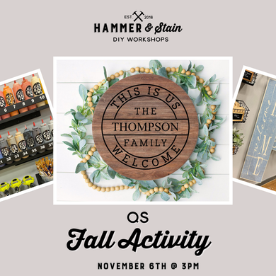 11.06.2025 (3pm) - QS  Fall Activity