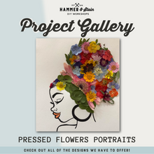 Pressed Flower Portraits