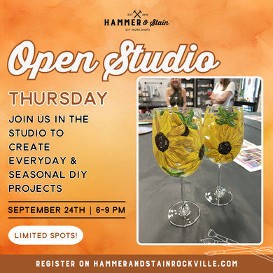 09.24.2026 (6pm)- Open Studio Thursday