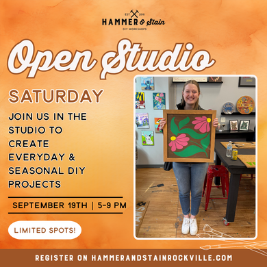 09.19.2026 (5pm)- Open Studio Saturday