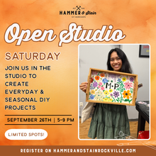 09.26.2026 (5pm)- Open Studio Saturday