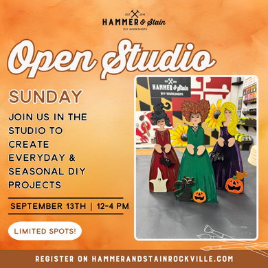 09.13.2026 (12pm)- Open Studio Sunday