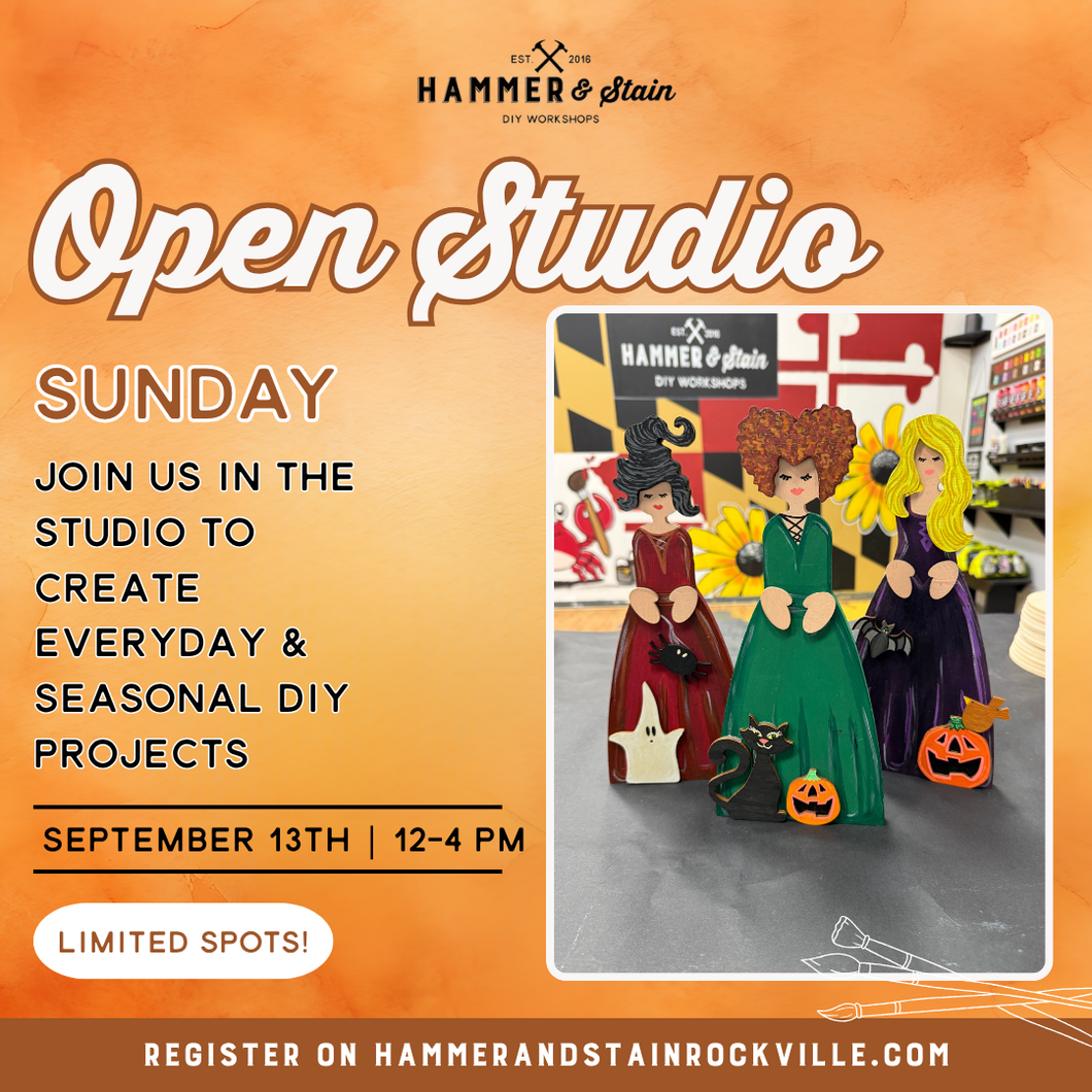 09.13.2026 (12pm)- Open Studio Sunday