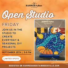 09.25.2026 (5pm)- Open Studio Friday