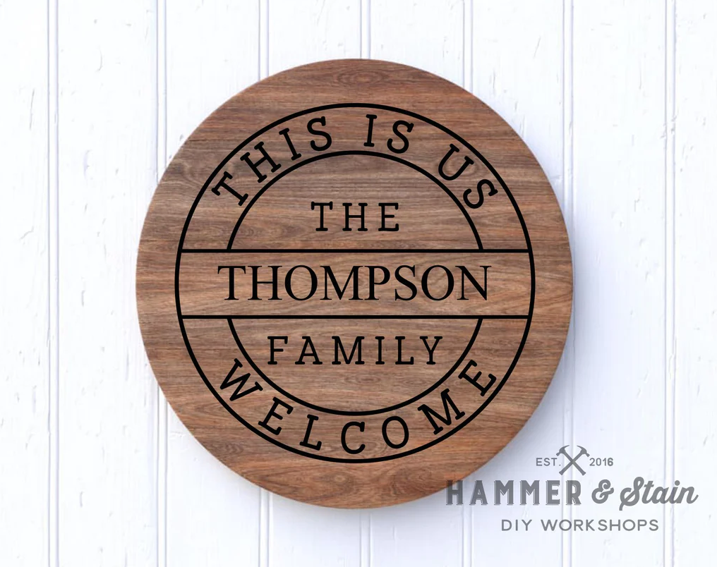 Classic Wood Round