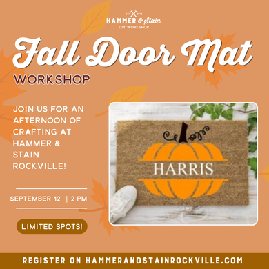 09.12.2026 (2pm)-  Fall Doormats
