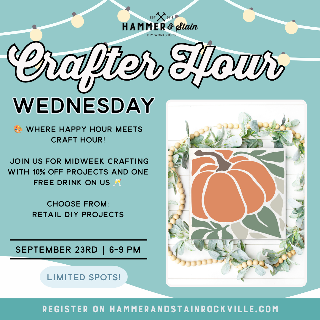 09.23.2026 (6pm)- Crafter Hour Wednesday