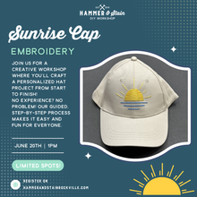 06.20.2026 (2pm)- Sunrise Cap Embroidery